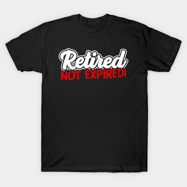 retired T-Shirt by CurlyDesigns